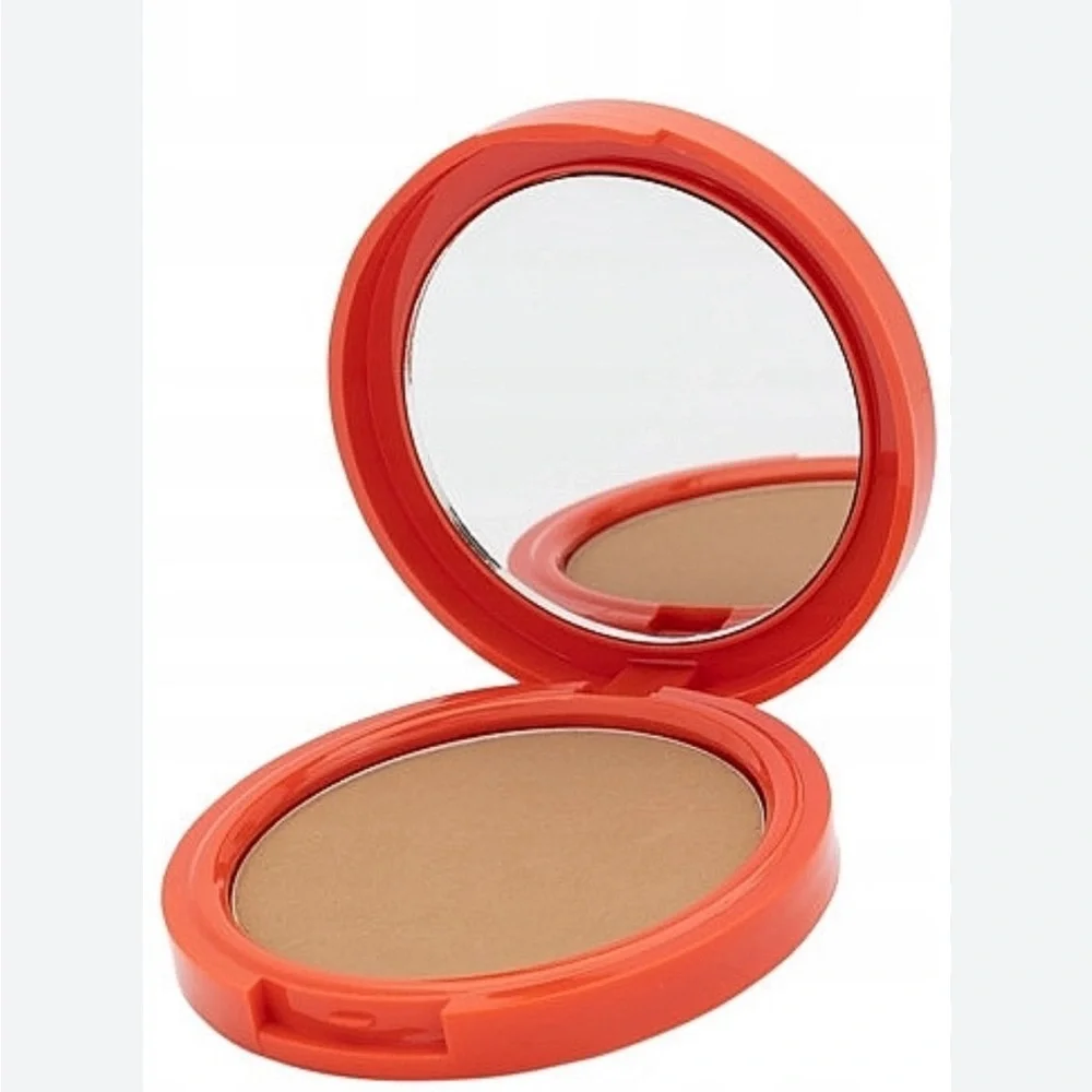 Pressed Bronzer Compact - Coral Case (Brown Shade)